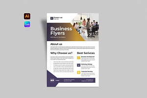 Business Flyer Template, a Flyer Template by E-Type
