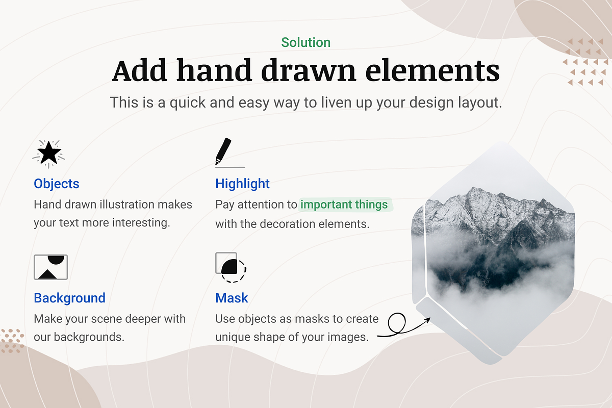 Hand Drawn Creative Bundle, an Object Graphic by 123done (Photo 3 of 11)