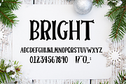 MERRY & BRIGHT Christmas Font Duo, a Serif Font by Blush Font Co. (Thumbnail 7 of 7)