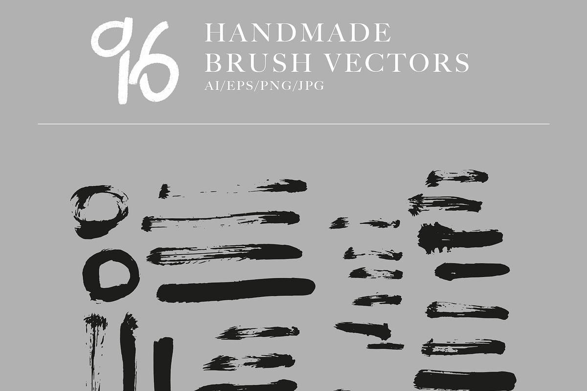 Handmade Seamless Brush Patterns, a Pattern Graphic by Joseph Chernashki (Photo 7 of 8)