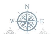 Elegant Compass Icon Design, a Decorative Illustration by CarWrap design (Thumbnail 1 of 3)