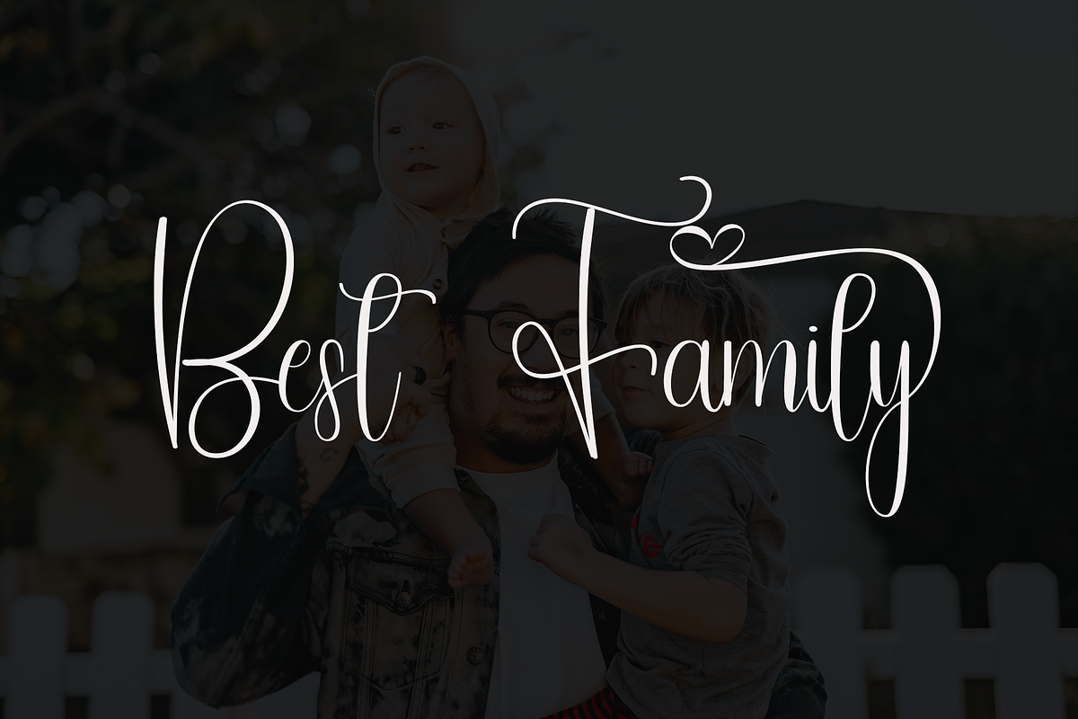 Family Barbie, a Handwritten Font by FreshTypeINK (Photo 2 of 7)