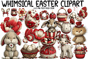Whimsical Easter Clipart, an Illustration by Designworld (Thumbnail 1 of 7)
