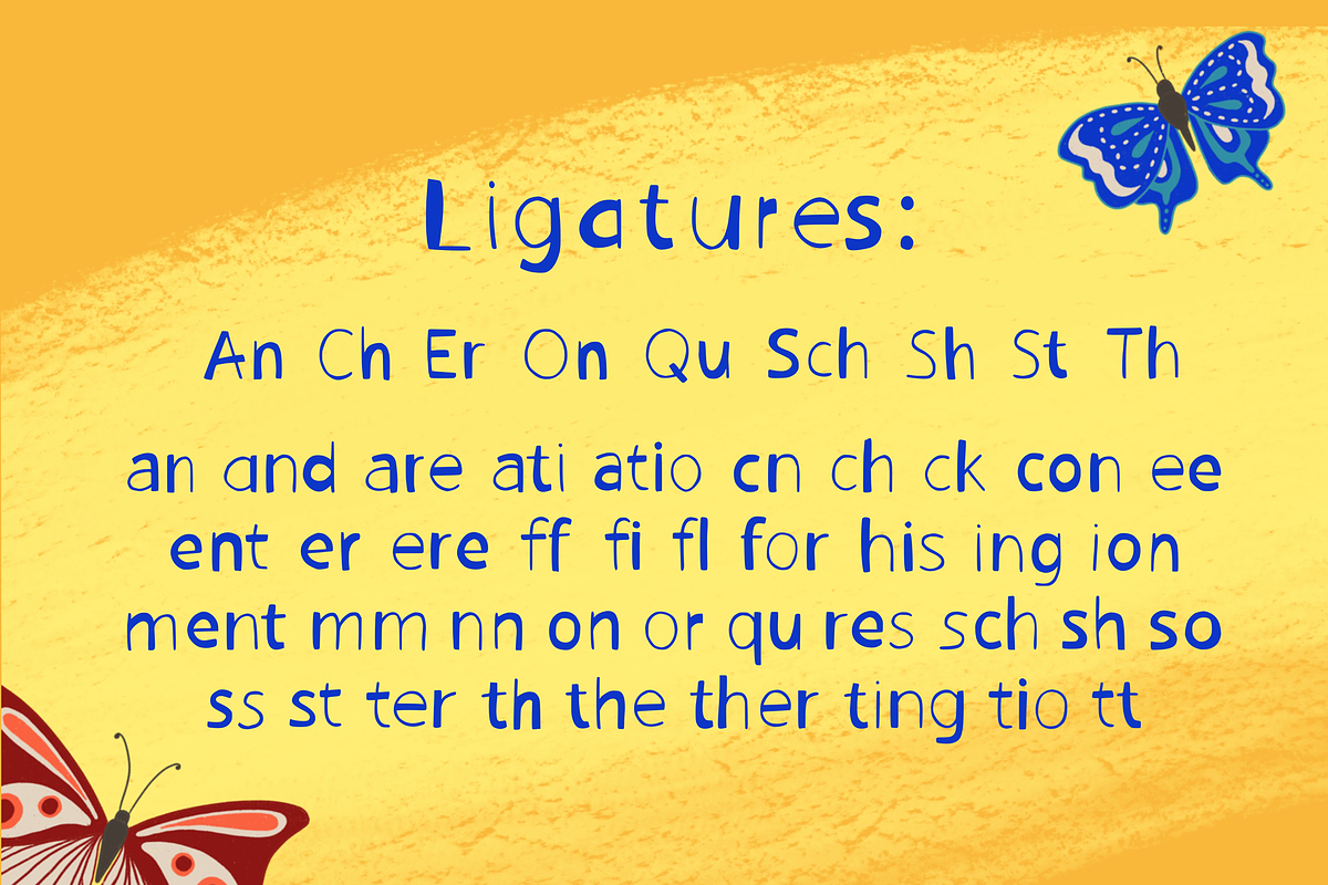LAFOLOs Wispy Font, a Font by LAFOLO (Photo 4 of 7)