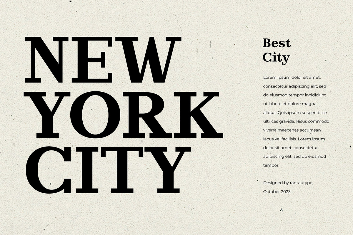 Gaverly Elegant Slab Serif Font, a Serif Font by RantautypeStudio (Photo 3 of 20)