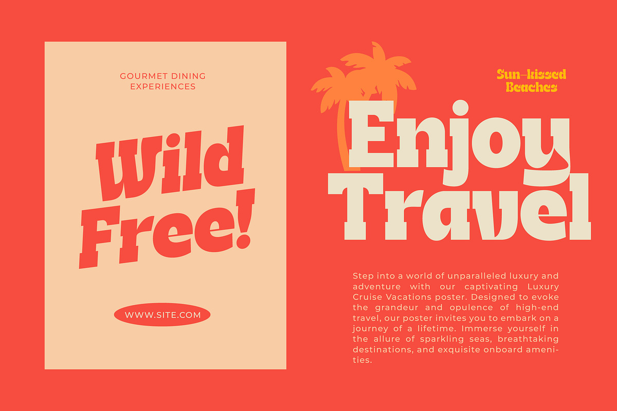 Naska Rumbe Bold Display Font, a Serif Font by timelesstype.co (Photo 10 of 20)