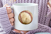 Vintage Baseball Game Day Clipart, an Illustration by DreamCafeArt (Thumbnail 6 of 7)