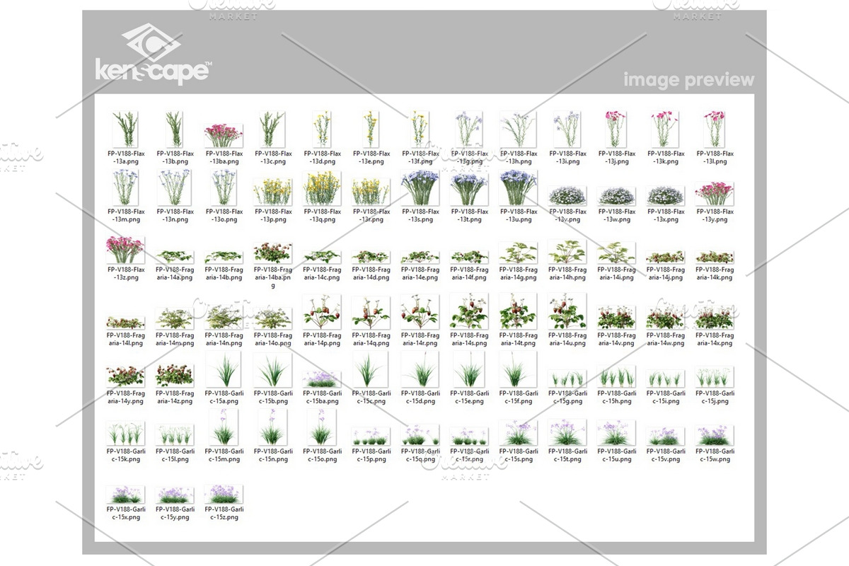 81 Farm Plants Photo Overlays, a Nature Photo by KenScape (Photo 3 of 4)