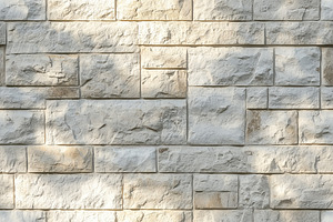 A textured limestone cladding stone wall with a light color, featuring various, a Texture Graphic by Textures & Backgrounds