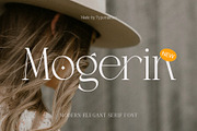 Mogerin | Modern Display Serif, a Serif Font by Typoraith Co (Thumbnail 1 of 10)