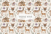 Watercolor deer set, an Animal Illustration by OrangePeafowlArt (Thumbnail 12 of 12)