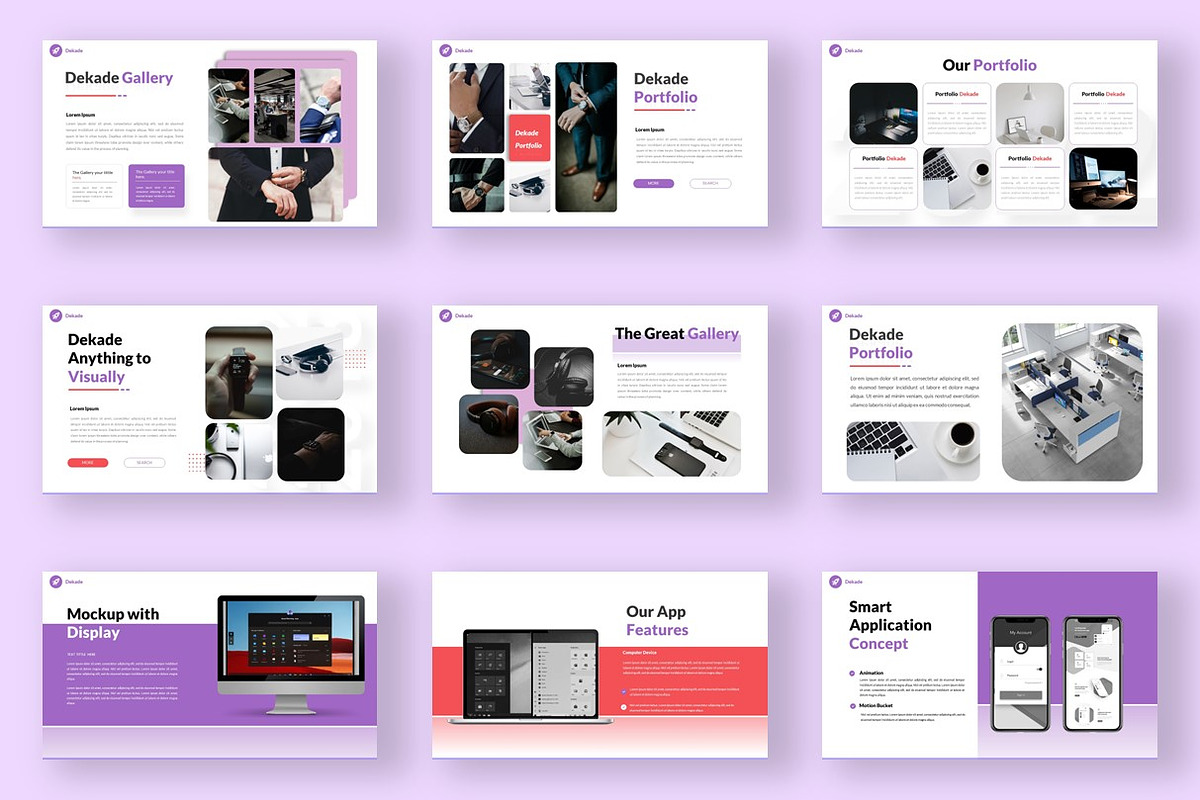 Dekade - PowerPoint Template