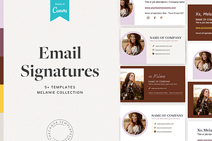 Melanie Email Signature Templates