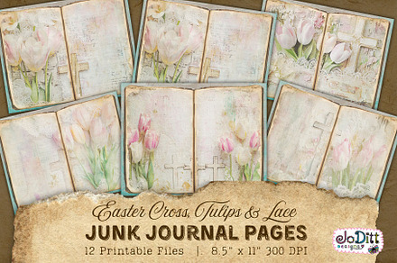 Religious Easter Spring Junk Journal