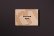 European Mailing Box Mockup, a Packaging Mockup by WebAndCat (Thumbnail 15 of 15)