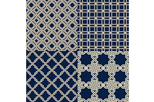 Abstract geometry patterns in, a Pattern Graphic by RODINA