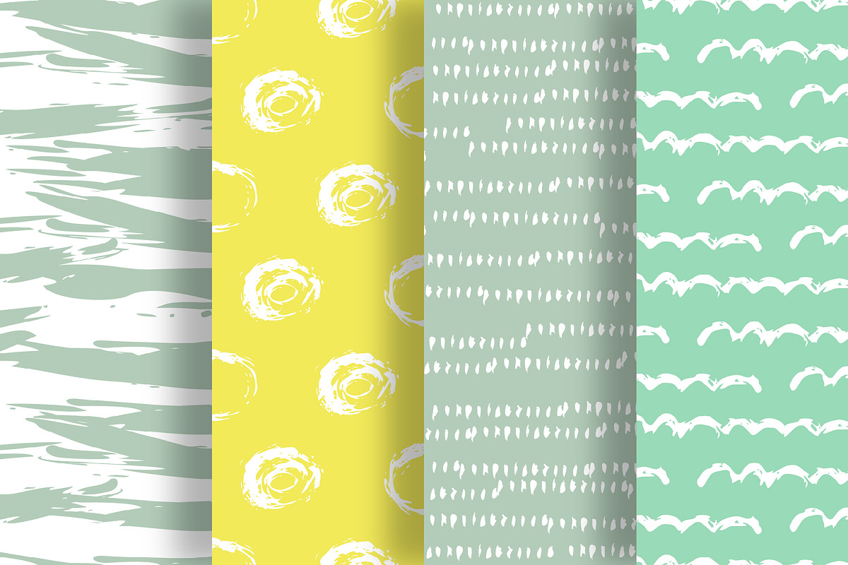 Vector Seamless Abstract Patterns, a Pattern Graphic by Iryna Denysova (Photo 7 of 14)
