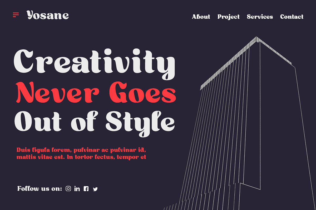 Aveghia Display Serif Font, a Sans Serif Font by Kulokale (Photo 2 of 10)