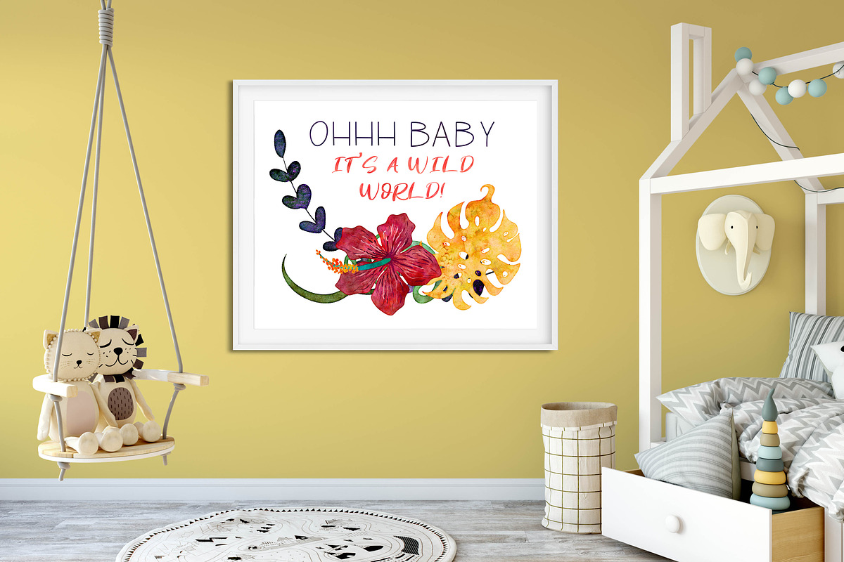 Tropical Watercolor Graphics Bundle, an Illustration by ClipartBrat Graphics (Photo 4 of 5)