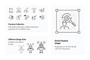 Machine Learning Icon Set, an Outline Icon by Prosymbols (Thumbnail 3 of 7)