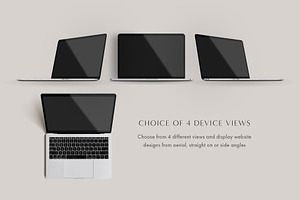 MacBook Mockup Scene Creator