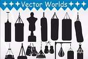 Boxing Bag Svg, Boxing, Bag Svg, an Object Graphic by VectorWorlds (Thumbnail 3 of 3)