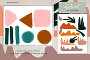 Abstract shape  Oneline art clipart, a Decorative Illustration by LABFcreations (Thumbnail 10 of 15)