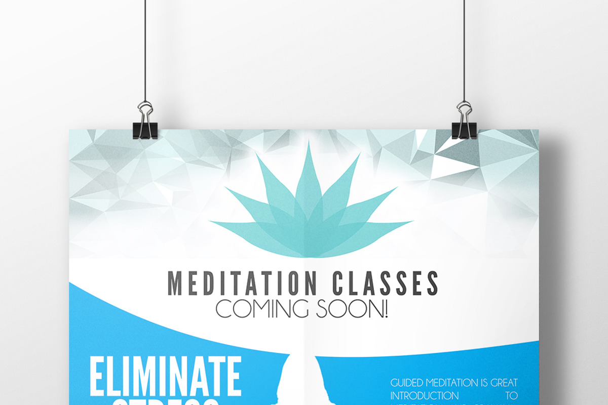 YOGA FLYER TEMPLATE, a Flyer Template by Graphicfy Templates (Photo 2 of 3)