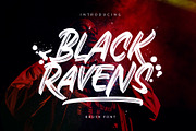 Black Ravens - Dry Brush, a Font by Arterfak Project (Thumbnail 1 of 14)