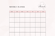 PLR/MRR Daily-Weekly-Monthly Planner, a Stationery Template by Brand Your Biz Co. (Thumbnail 10 of 11)