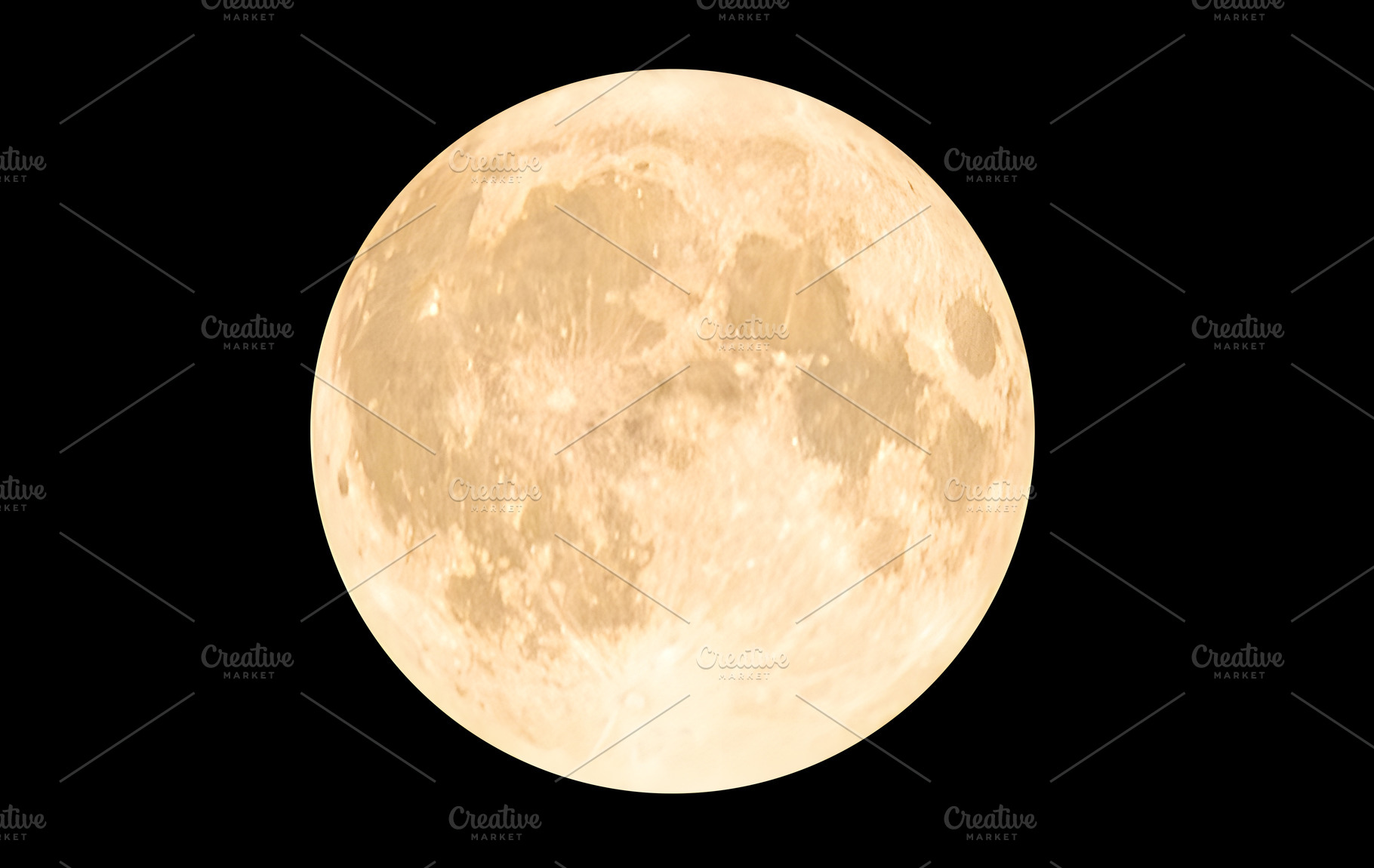 Full moon on night black sky, a Nature Photo by Vapi