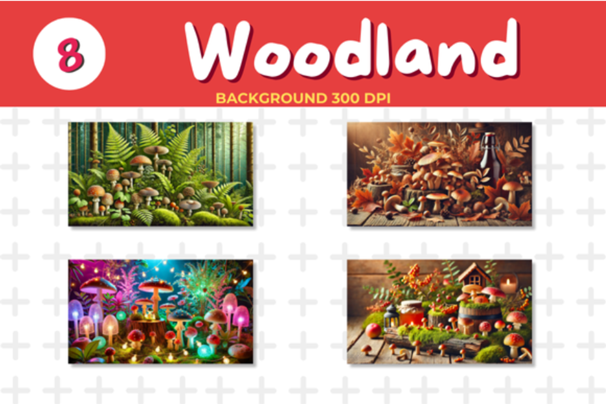 Woodland Background JPG, an Education Illustration by John_Walker (Photo 2 of 3)