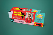 Ticket Music Fest, a Card Template by graphicook (Thumbnail 3 of 3)