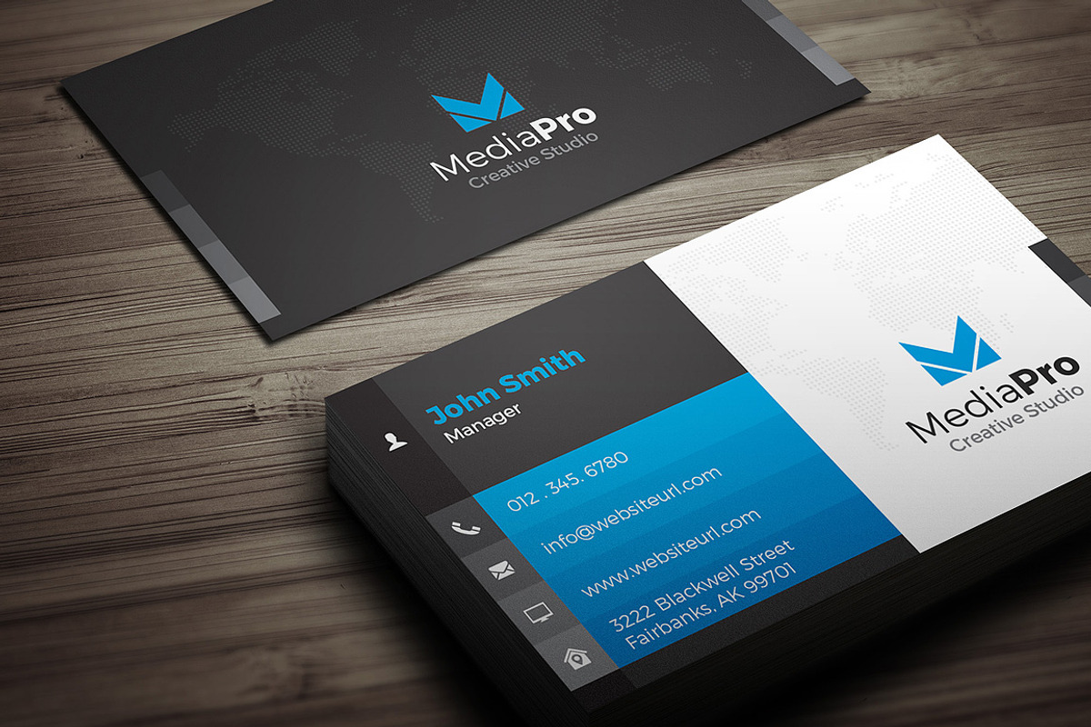 Modern Creative Business Card, a Business Card Template by Arslan (Photo 2 of 3)
