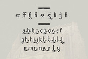Old Gangstriad Blackletter Typeface, a Blackletter Font by Denustudios (Thumbnail 12 of 14)