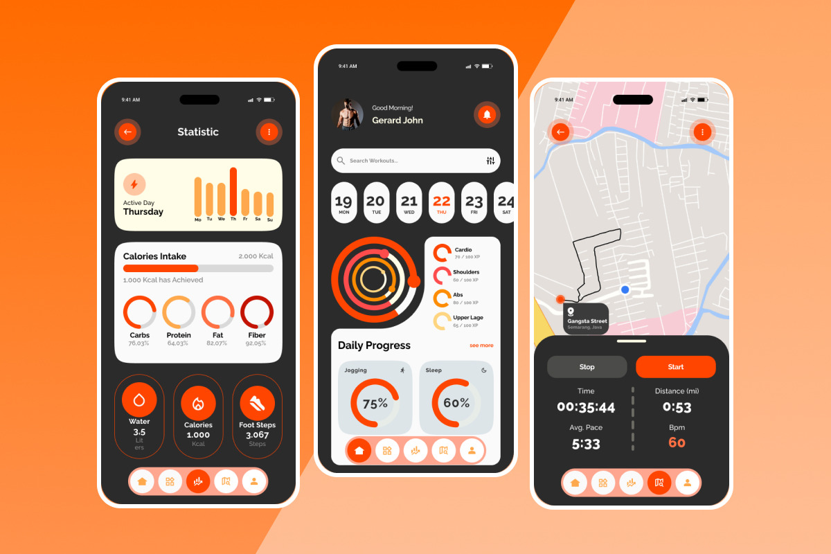 Athora - Outdoor Fitness Tracker App preview 4