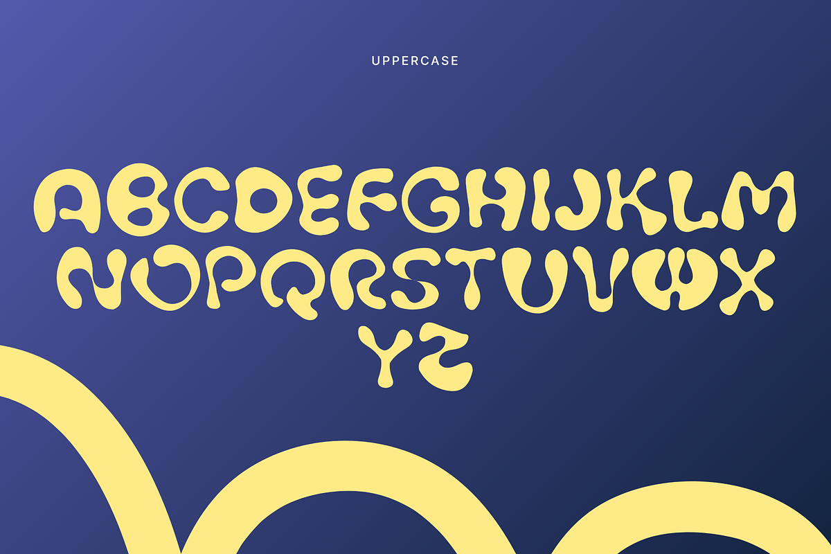 Kergo Groovy Display Font Bold Retro, a Handwritten Font by ArtiXLabs (Photo 5 of 9)