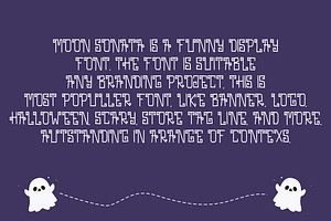 Moon Sonata - Halloween Font