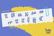 Timeless Notes - Natural Hand Drawn, a Font by Gassstype (Thumbnail 8 of 8)
