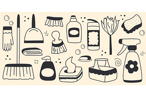 Sanitary accessories and household, an Object Illustration by Tati_Kli