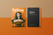 Yellow Magazine Template, a Magazine Template by retrographix (Thumbnail 6 of 6)