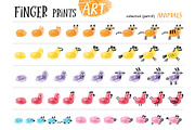 Finger prints ART, an Animal Illustration by Alena Razumova (Thumbnail 14 of 14)