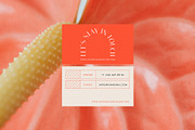Anthurium Print Cards Collection, a Stationery Template by Evgeniya Goktas (Thumbnail 2 of 7)