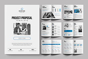 Project Proposal Template, a Brochure Template by ContestDesign (Thumbnail 1 of 3)