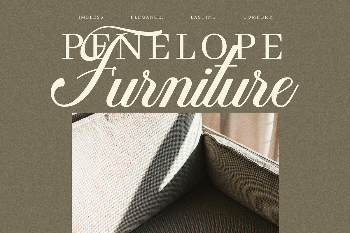 Palmyra Script Font, a Script Font by Graphicxell (Photo 7 of 8)