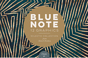 36 Golden Jazz Era Graphics, a Pattern Graphic by Blixa 6 Studios (Thumbnail 2 of 7)