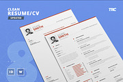 Clean Resume/Cv Template Volume 8, a Resume Template by TheResumeCreator (Thumbnail 1 of 6)