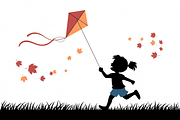 Kids Flying Kite Laser Cut Bundle, a Graphic by Designs_River (Thumbnail 3 of 11)