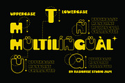 Movin Space a Y2K Game Font, a Sans Serif Font by Rasiorise Studio (Thumbnail 6 of 8)