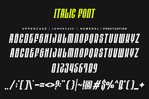 Jopersag - Sport Font